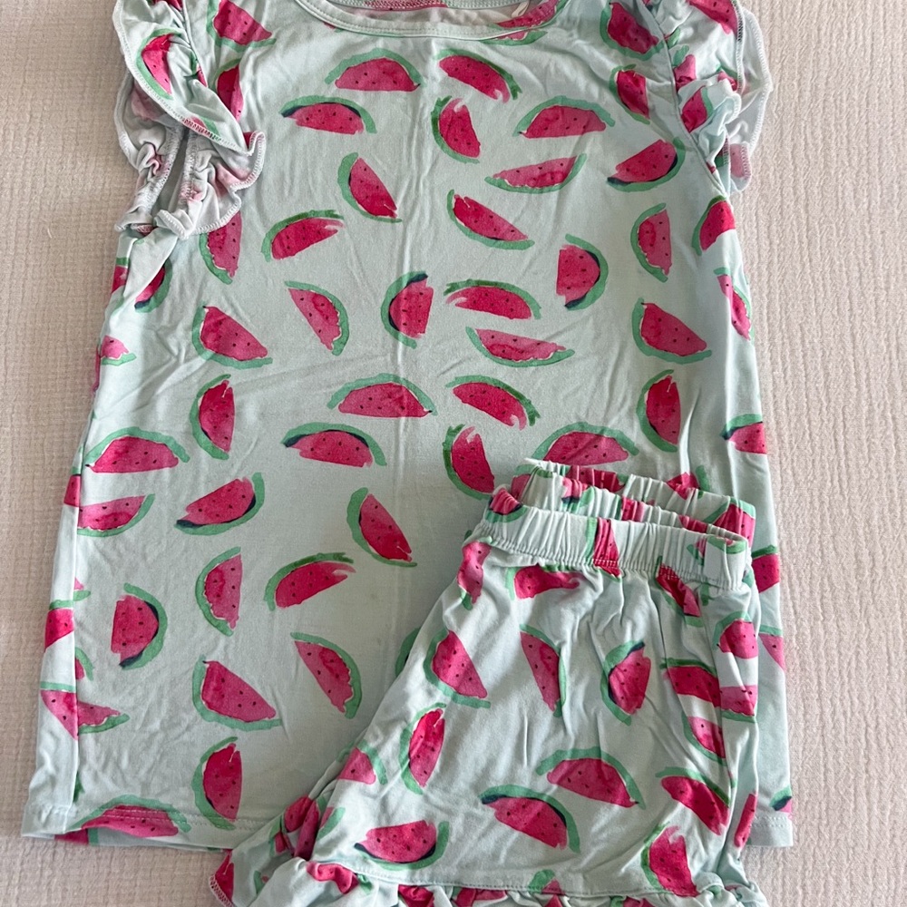 little Pajama Co short set